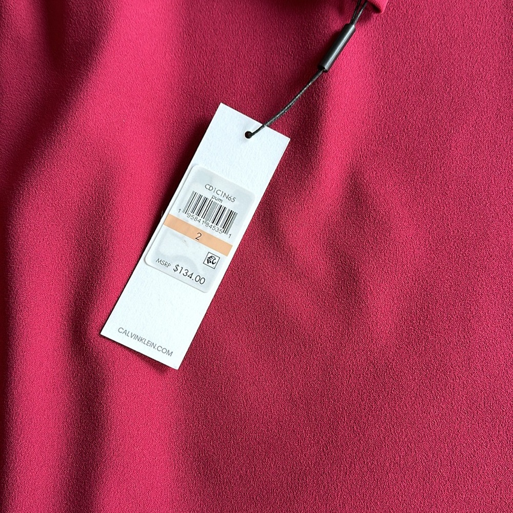 New with tags Calvin Klein Longsleeve Dress - Picture 2 of 7
